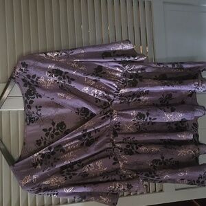 Floral Purple Women's Torrid Top